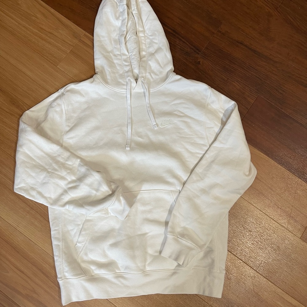 White Nike Hoodie